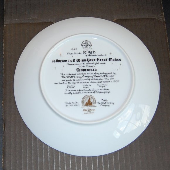 Cinderalla Knowles Plate - Picture 5 of 8